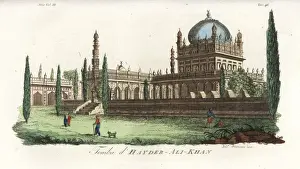Bernieri Prints: Tomb of Hyder Ali Khan, Sultan of Mysore, India