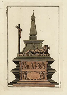 Tomb of a knight who had participated in a crusade Tomb of a knight who had participated in a crusade
