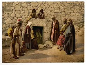 Bethany Prints: Tomb of Lazarus, Bethany, Holy Land, (i. e. West Bank)