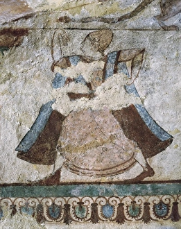 Patrimonio Collection: Tomb of the Lioness. Etruscan art