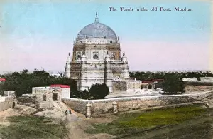 Sheikh Prints: Tomb / Mausoleum of Shah Rukn-e-Alam, Multan, Pakistan