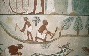Tomb of Menna. EGYPT. Dayr al-Bahri. Valley of