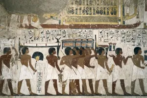Nobles Prints: Tomb of Ramose. EGYPT. Dayr al-Bahri. Valley