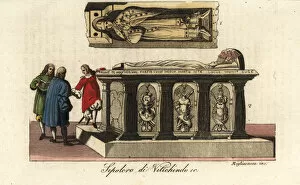 Images Dated 22nd January 2020: Tomb of Saxon leader Widukind, died 785