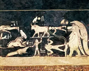 Seti Prints: Tomb of Seti I. EGYPT. Dayr al-Bahri. Valley