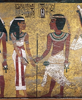 Masculine Collection: Tomb of Tutankhamun.. Egyptian painting