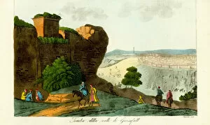 Della Collection: Tomb in the Valley of Jehoshaphat, 1800s