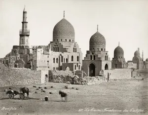 Place Of Worship Prints: Tombs of the Abbasid Caliphs, Cairo, Egypt