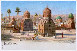 Mausoleum Prints: Tombs of the Caliphs, Cairo, Egypt