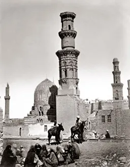 Caliphs Prints: Tombs of the Caliphs, City of the Dead, Cairo, Egypt, c. 1880 s