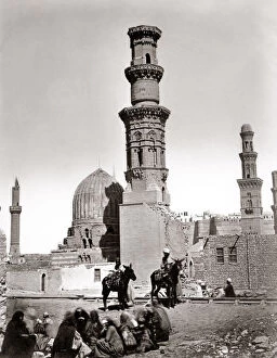 Tombs of the Caliphs, City of the Dead, Cairo, Egypt, c.1880's