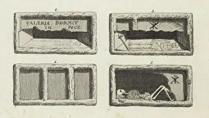 Sepulchre Prints: Tombs in the Catacombs of Rome
