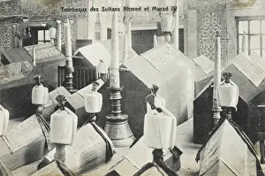 Holders Prints: Tombs of Sultans Ahmed I & Murad IV