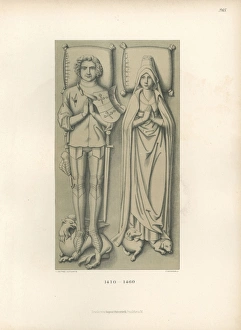 Tombstone of Agnes Bernauer, 1410-1436, mistress