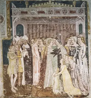 Ursula Prints: TOMMASO DA MODENA (ca. 1325-1379). The Departure