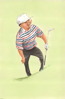 Nakajima Prints: Tommy Nakajima - Japanese golfer