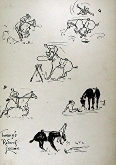 Images Dated 7th May 2009: Tommys Riding Lesson