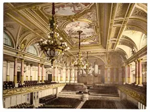 Zurich Prints: The Tonhalle, the Grand Concert Hall, Zurich, Switzerland