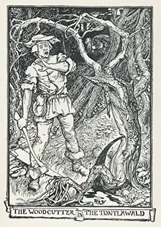 Wood Cutter Prints: Tontlawald / Woodcutter