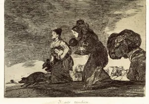 Disasters Prints: And this too. Plate 45 of The Disasters of War