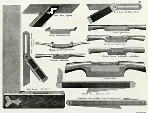 TOOLS / BEVILS ETC / 1889