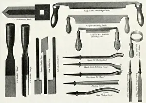 TOOLS / CHISELS ETC / 1889