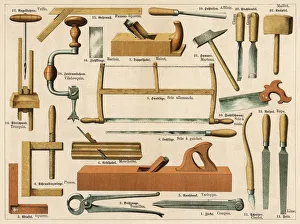 Industry Gallery: Tools used in carpentry and joinery