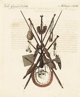 Mace Prints: Tools and weapons of Nuku HIva, French Polynesia
