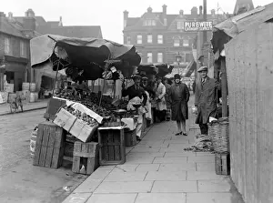 Stall Prints: Tooting Market, 1930S
