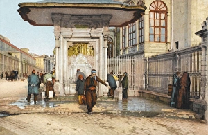 Tophane Cesmesi Fountain, Constantinople, Turkey Tophane Cesmesi Fountain, Constantinople, Turkey