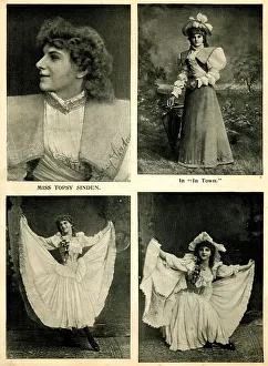 Topsy Sinden, four portraits