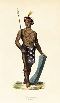 Aboriginal Prints: Toraja man of Tondano, Sulawesi, Greater Sunda Islands, Indonesi