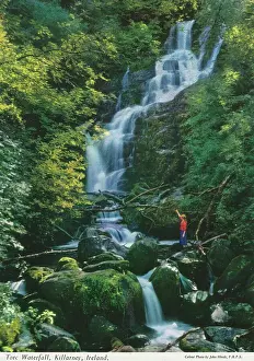 Waterfall Prints: Torc Waterfall, Killarney, County Kerry