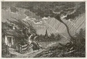 Depict Prints: Tornado, France C1863