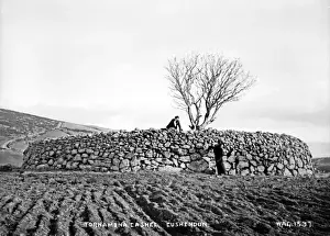 Cashel Prints: Tornamona Cashel, Cushendun