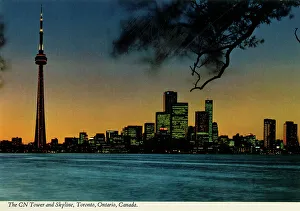 Toronto, Ontario, Canada - The CN Tower and Skyline