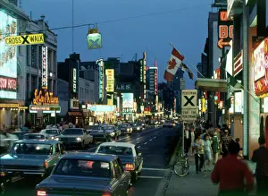 Toronto, Ontario, Canada - Yonge Street Date: circa 1970s