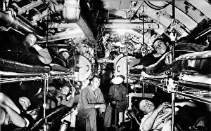 Torpedo Room of a U-boat, pre-Second World War