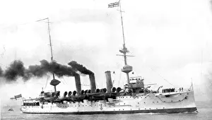 Straits Prints: Torpedoed by a German submarine in the Straits of Dover: H