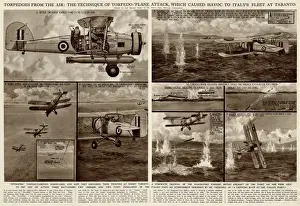 Torpedoes from the air at Taranto by G. H. Davis