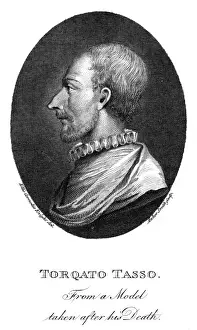 1544 Prints: Torquato Tasso Profile