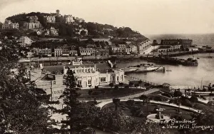 Torbay Collection: Torquay, Devon - Princess Gardens & Vane Hill