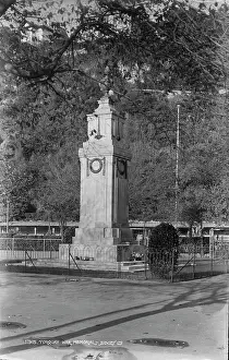 Veterans Prints: Torquay War Memorial