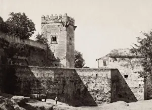 Defensive Structure Prints: Torre de los Picos Alhambra, Granada, Spain
