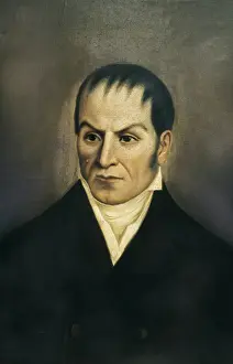 Torres Prints: TORRES, Camilo (1766-1816). Oil. COLOMBIA. Bogotᮠ