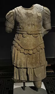 Torso Gallery: Torso of a Roman Emperor. 2nd century AD. Marble