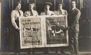 Tory Supporters & Poster