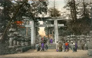 The Tosho-gu Shrine at Ueno Park in Tokyo, Japan
