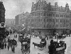 Hansom Prints: Tottenham Court Road Corner
