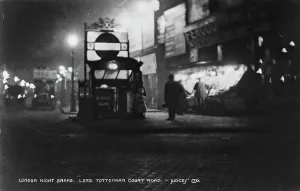 Bustling Prints: Tottenham Court Road at Night